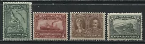 Newfoundland 1929 Re-engraved various values to 5 cents mint o.g. hinged - Picture 1 of 1