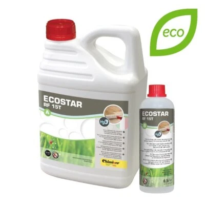 ECOSTAR RF 15T  Vernice poliuretanica IGNIFUGA  all'acqua per Pavimenti in legno - Immagine 1 di 4