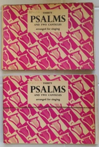 Thirty Psalms and Two Canticles Arranged for Singing - 1957 - J. Gelineau - Imagen 1 de 2