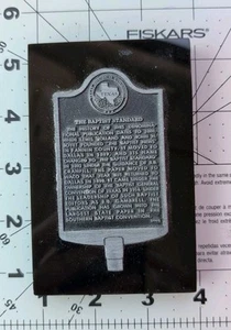 *RARE* The Southwell Co. "THE BAPTIST STANDARD" commemorative plaque #RLG - Picture 1 of 11