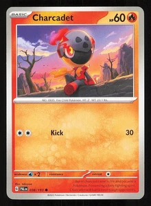 Charcadet 038/193 Regular NM Pokemon TCG Scarlet & Violet Paldea Evolved PAL - Picture 1 of 1