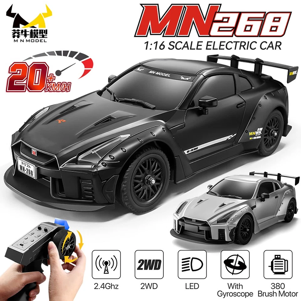 MN MODEL MN MN268 RC Drift Car 1/16 20KM/H 2,4G Gyro Hinterradantrieb RC Racing Cars