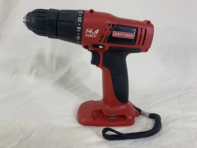 CRAFTSMAN #315.114600 - 14.4 Volt Cordless 3/8" Drill - Tested - TOOL ONLY - Image 1 of 4