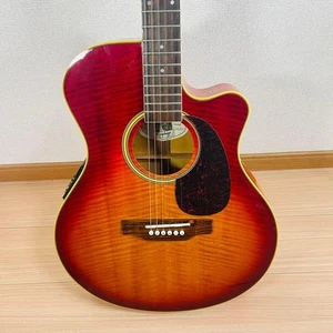 Guitarra Eléctrica Acústica Epiphone PR-6E con Tapa de Arce Tigre Rara JP - Imagen 1 de 14