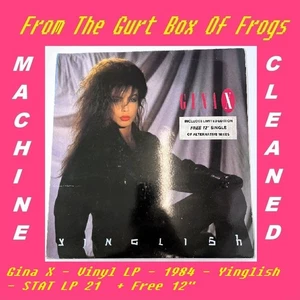 Gina X - Vinyl LP - 1984 - Yinglish  - STAT LP 21  + Free 12"  Machine Cleaned - Imagen 1 de 4