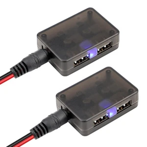USB Buck Converter 2pcs - Dual USB Port 10-32V to 3-12V DC Voltage Regulator ... - Picture 1 of 7