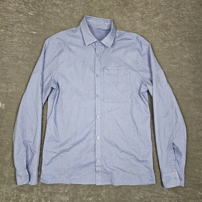 Lululemon Shirt Mens Medium Blue Commission Long Sleeve Pocket Office Casual - Image 1 of 4