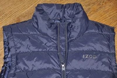 Men's IZOD Winter  Vest - Blue-  Medium - Puffer Jacket - New With Tags - Image 1 of 2
