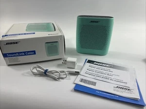 BOSE Soundlink Color Bluetooth Speaker - Aqua with box and manual - Picture 1 of 11