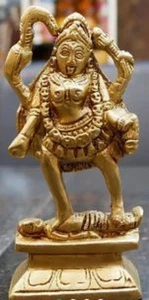 @ Indische traditionelle Kaali Mata Statue für Puja und Heimdekoration N557 - Bild 1 von 5