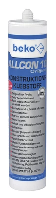 beko Allcon 10 Konstruktionsklebstoff Baukleber 310 ml inkl. Einweghandschuh - Bild 1 von 4