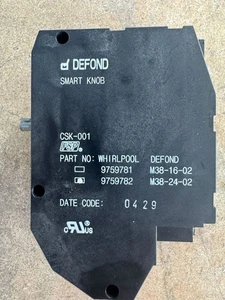 KitchenAid Range Infinite Switch 9759781 - Picture 1 of 1