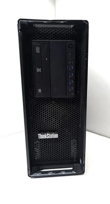 Lenovo P710 Workstation PC 2x Xeon E5-2660V4 14-core 32GB Ram Damaged Front p2 - Image 1 of 4