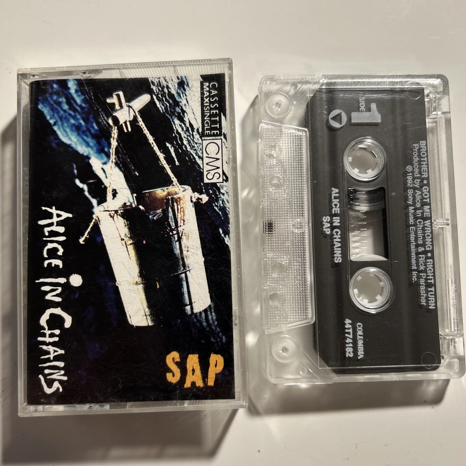 Alice In Chains - SAP - Cassette - 1992 - Columbia Records - Image 1 of 4