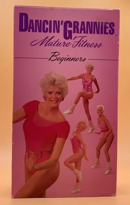 Dancin' Grannies - Mature Fitness Beginners VHS 1991 **Buy 2 Get 1 Free** - Image 1 of 3