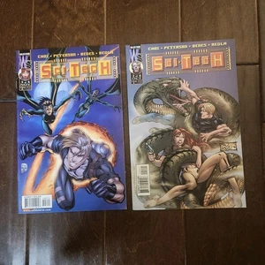 Sci-Tech #2 #3 WildStorm Image Comics 2001 Sci Fi Action Choi Petersen Lot - Picture 1 of 8