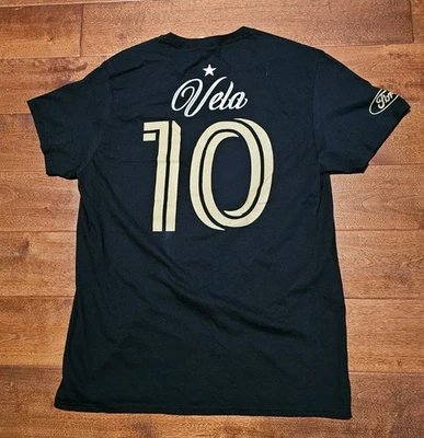 Camiseta Conmemorativa Juego Final LAFC Carlos Vela Talla Grande MLS Fútbol Fútbol Foto 1 de 4