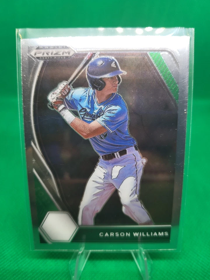 2021 Panini Prizm DP Baseball #PDP28 Carson Williams Tampa Bay Rays - Image 1 of 1