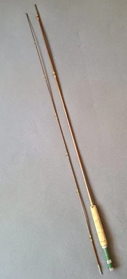 Vintage Horrocks-Ibbotson Tonka Queen 7'9" Fly Fishing Rod 5oz. Tonkin Cane - Image 1 of 4