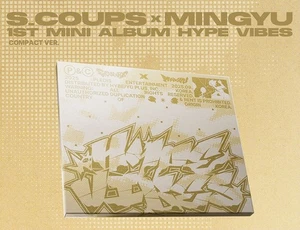 S.COUPS X MINGYU HYPE VIBES 1st Mini Album COMPACT Ver/CD+Photo Book+3 Card+GIFT - Picture 1 of 11