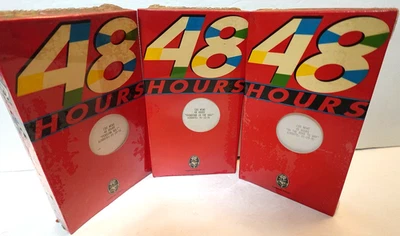 CBS News 48 Hours VHS lot (NEW!) (January 9, 23, & 30 1991) - Image 1 of 4