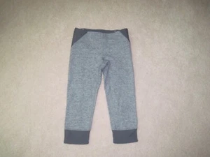 IVIVVA GIRLS 10 GRAY ACTIVEWEAR PANTS, CAPRI LENGTH, INSIDE POCKET, VERY GOOD - Picture 1 of 6
