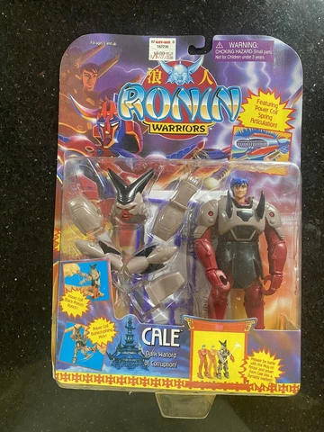 Playmates Ronin Warriors CALE Action Figure vintage NOS New Sealed In Box 8808 Cover