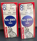 North+Carolina+State+University+vs+Duke+-+Basketball+Tickets+from+1993