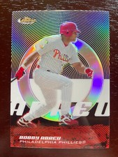 2005 Topps Finest Baseball Bobby Abreu Refractor serial /399