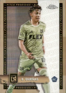 Topps Chrome MLS 2024 - Pitch Prodigies Erik Dueñas LAFC #74 (RC) - Imagen 1 de 2