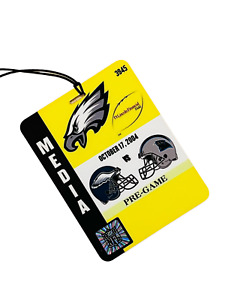PHILADELPHIA EAGLES 2004 PANTHERS 10/17/04 FIELD PASS MEDIA CREDENTIAL