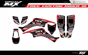 Se adapta a Honda-TRX 400 1999 a 2007 kit gráfico calcomanías pegatinas carreras trx400ex trx - Imagen 1 de 2