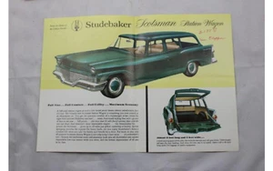 1958 Studebaker Scotsman Station Wagon Sales Brochure Fact Sheet - Picture 1 of 2