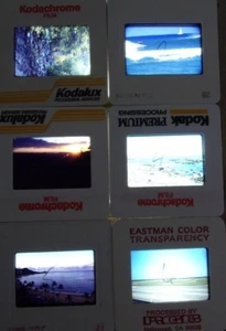6 Original Vintage 35mm Kodak Photo Color Slide Nature Kodachrome Transparency - Picture 1 of 7