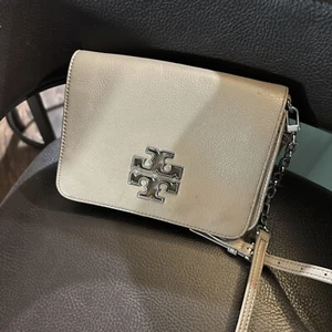 tory burch handbag crossbody used leather - Bild 1 von 7