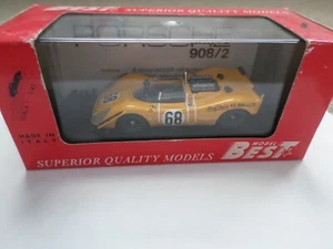 Best Model 1:43 Porsche 908/2 Watkin Glen 1972 #9065 Nice! - Picture 1 of 3