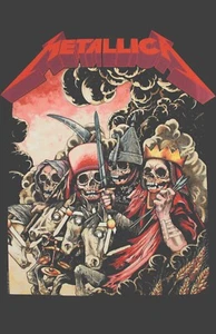 METALLICA POSTER FOTODRUCK 11X17 LARS ULRICH JAMES HETFIELD KIRK HAMMETT 1 - Bild 1 von 6
