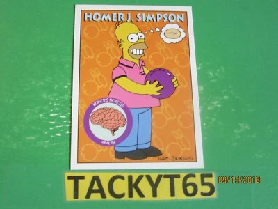 THE SIMPSONS SERIES 1 1993 SINGLE CARD(S) NEW YOU CHOOSE - Image 1 of 4