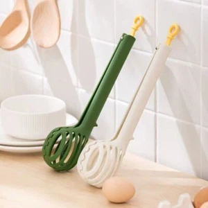 Multifunction Egg Beater 2 In 1 Noodle Tongs New Matcha Stirrer Household - Picture 1 of 13