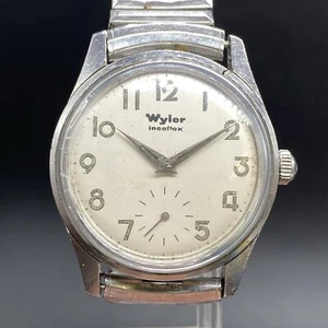 Vintage Wyler Incaflex 17 Jewels Swiss Watch Mechanical WM 212 - Picture 1 of 7
