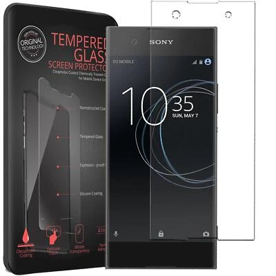 2x Screen Protector for Sony Xperia XA1 Glass Foil Display Protection 9H - image 1 of 4