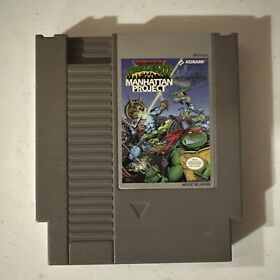 Teenage Mutant Ninja Turtles III: The Manhattan Project Nintendo NES Great Shape