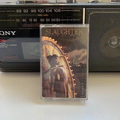 Slaughter Stick It to Ya CD (1990, Chrysalis Records) Cassette - Image 1 of 4