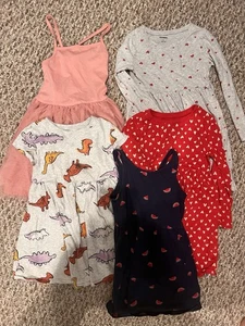 Old Navy Girl Size 5 Dress Bundle - Picture 1 of 2