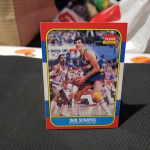 Dan Schayes 1986-87 Fleer Basketball Card #98 - Picture 1 of 2