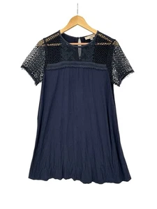 Ann Taylor Loft Dress Womens Size S Crochet Flowy Classic Business Career Work - Picture 1 of 8