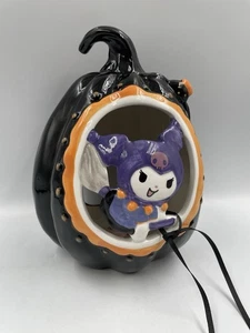 Sanrio Kuromi Pumpkin Cutout Candle House Tealight Candle Holder NEW-Fast Ship - Picture 1 of 10