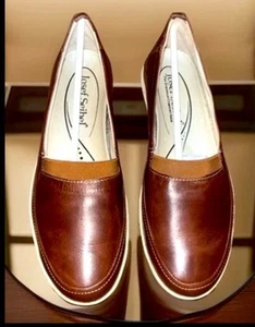 Josef Seibel Womens Leather Closed Toe Slip On Loafers Shoes W/Elastic Band Sz36 - Picture 1 of 15