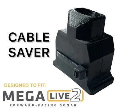Cable Saver For Humminbird MEGA Live 2 Transducer Cord - MegaLive 2 Protection