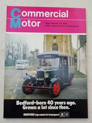 THE COMMERCIAL MOTOR MAGAZINE JUN 4 1971 NEW BOXER TESTED - Image 1 of 4